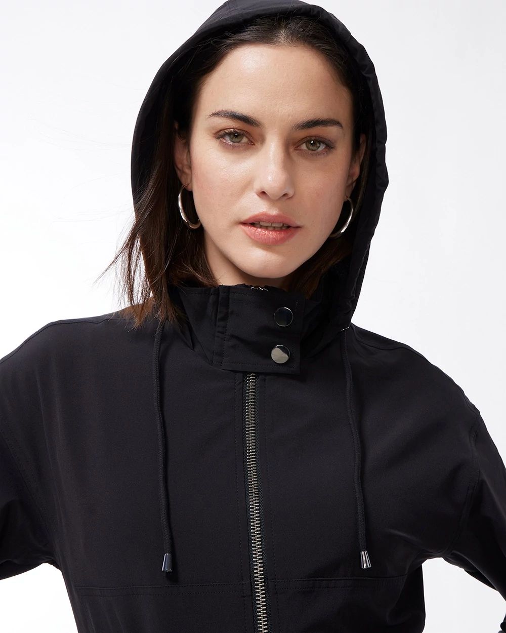 Zenergy® High-Low UPF Hooded Jacket | Chico's